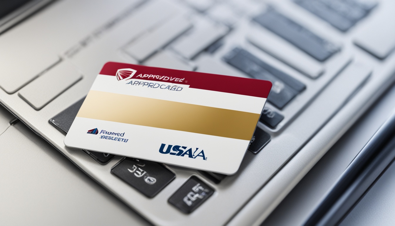 usaa credit card application status